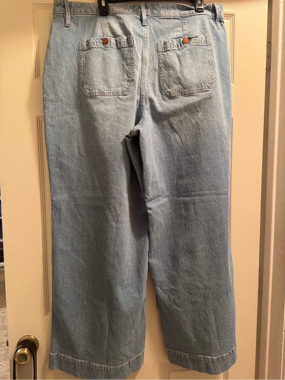 Lane Bryant Light Blue Jeans with Button Detail
